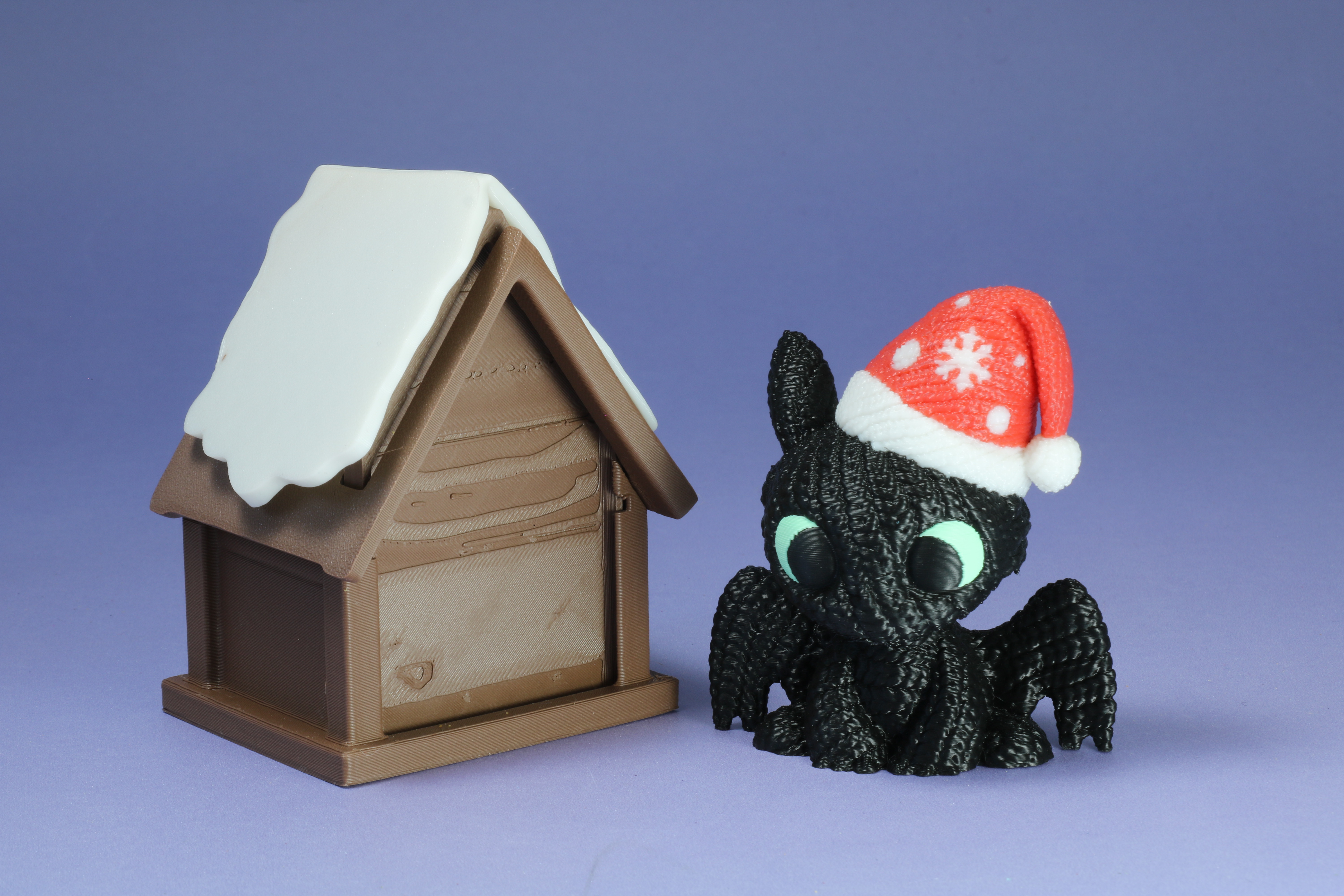 Cute 3d Christmas Toothless stl